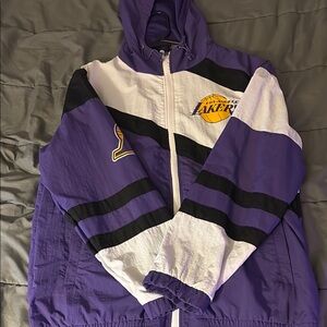 Los Angeles Lakers Purple and White Jacket